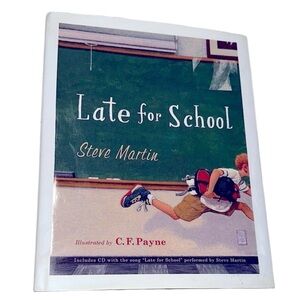 Late for School Book by Steve Martin
